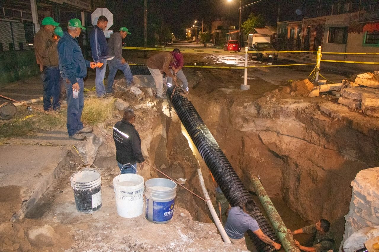 Repara Oomsapas La Paz Socav N En Calle Guillermo Prieto Y Sonora