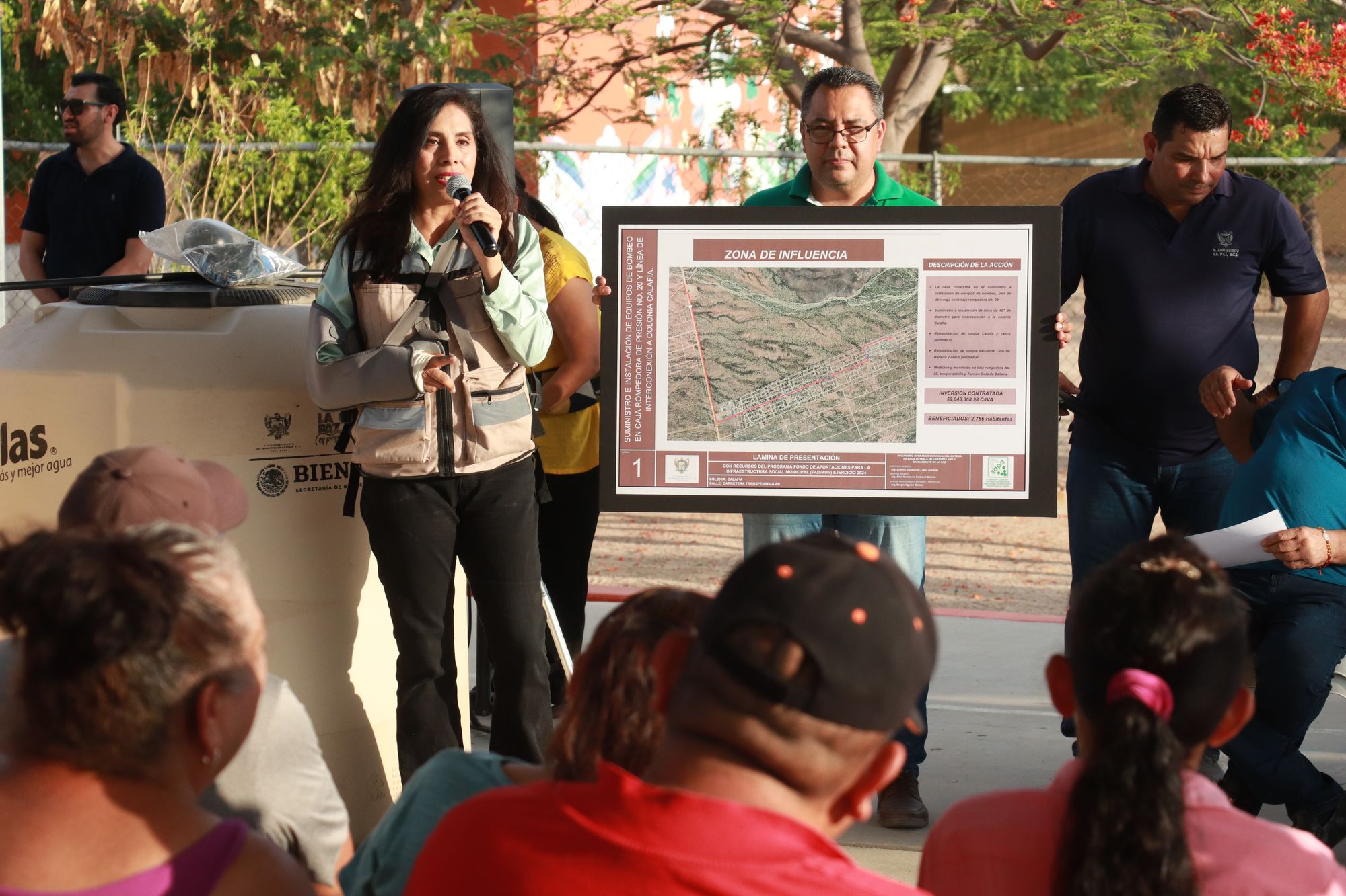 Anuncia OOMSAPAS La Paz Proyectos De Red De Alcantarillado Y Agua