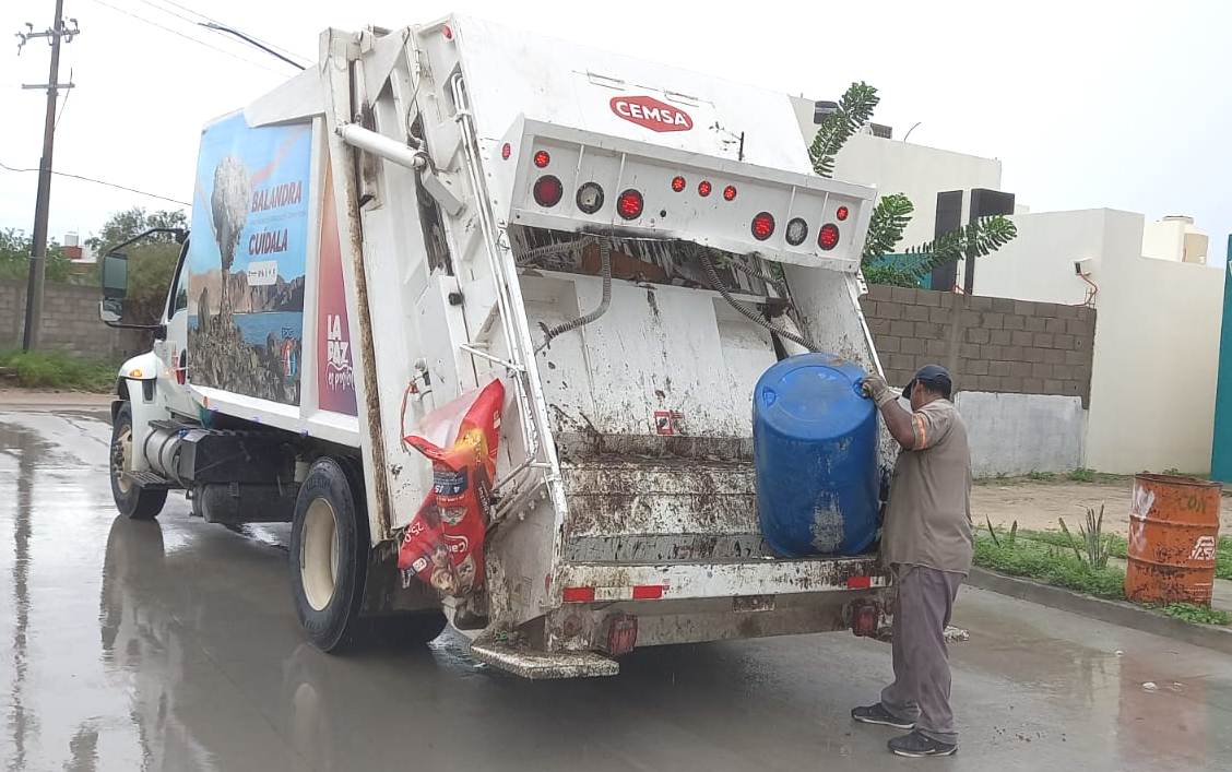 Regularizado al 95 el servicio de recolección de basura en La Paz