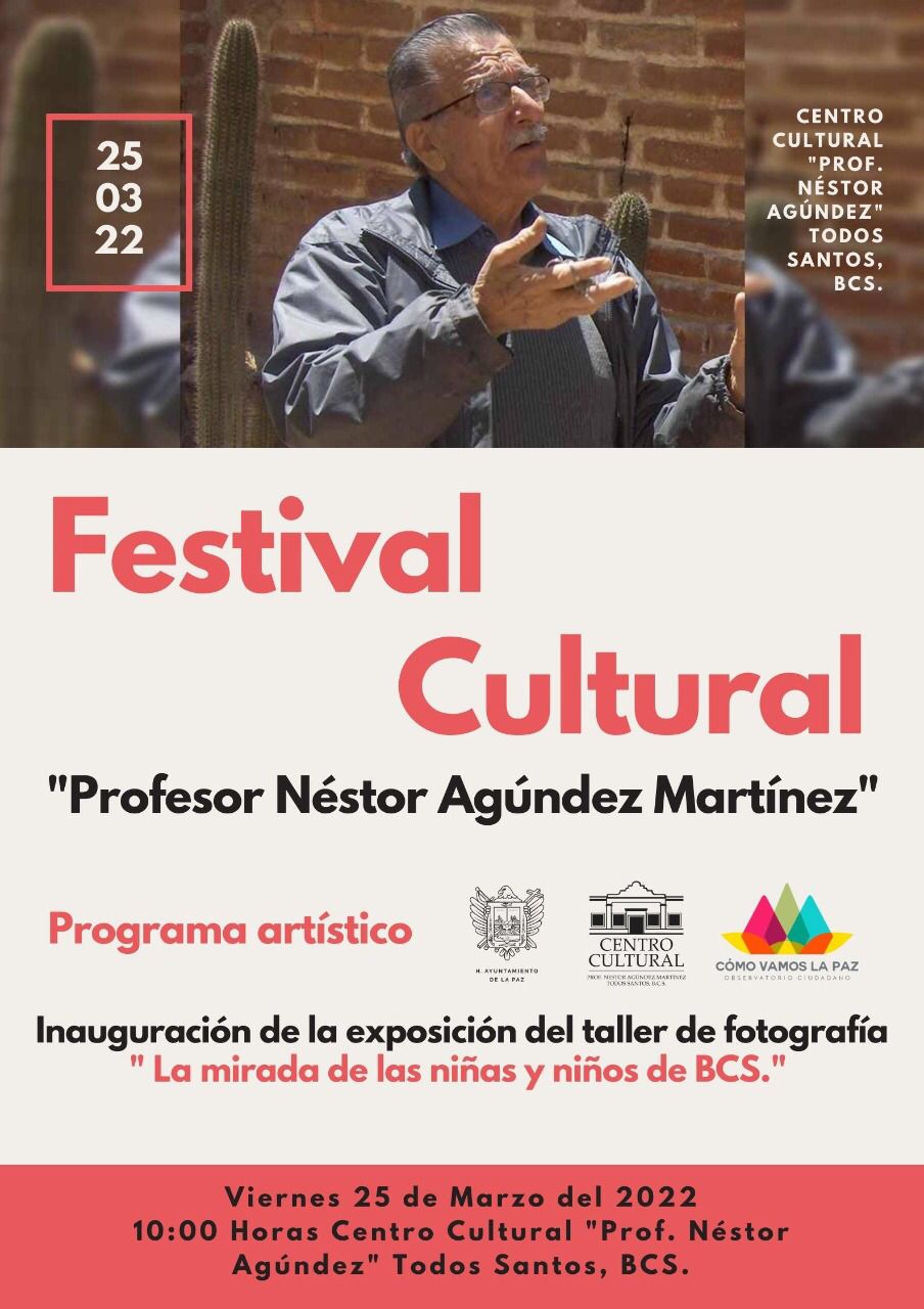 Celebrarán Festival Artístico 
en honor de Néstor Agúndez
