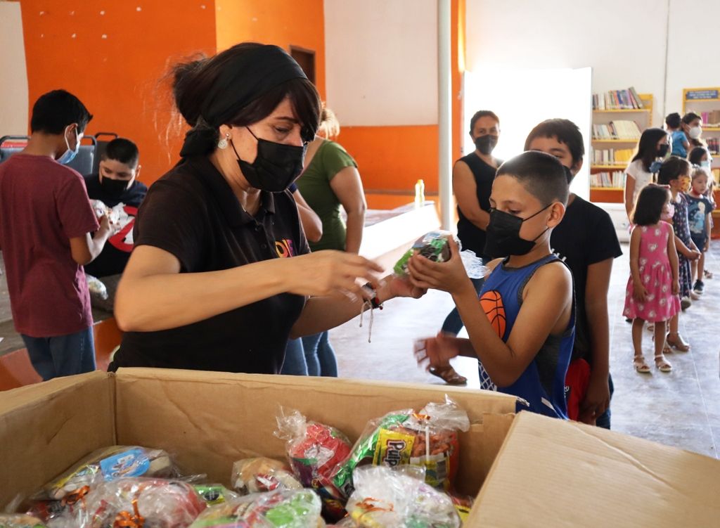 Entrega DIF La Paz más de 90 apoyos en jornada en San Antonio