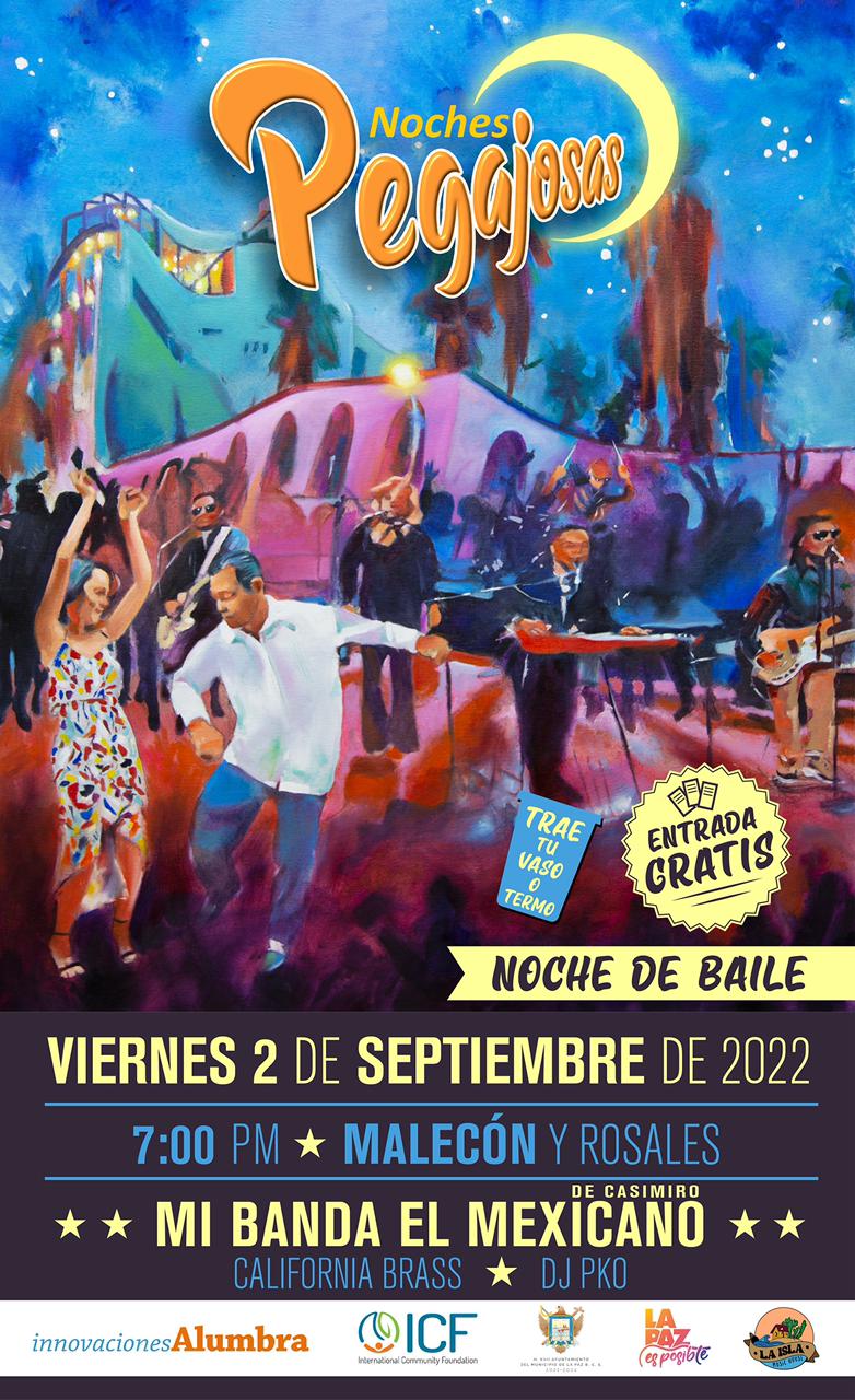 Presentarán el programa “Noches Pegajosas” en el Malecón de La Paz