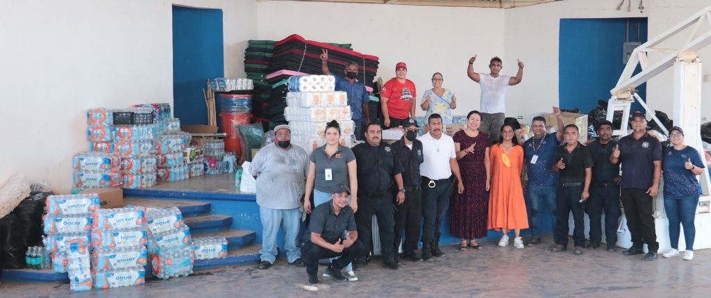 Entrega DIF La Paz ayuda al municipio de Mulegé
