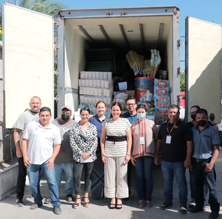 Envía DIF La Paz camión con ayuda al Municipio de Mulegé