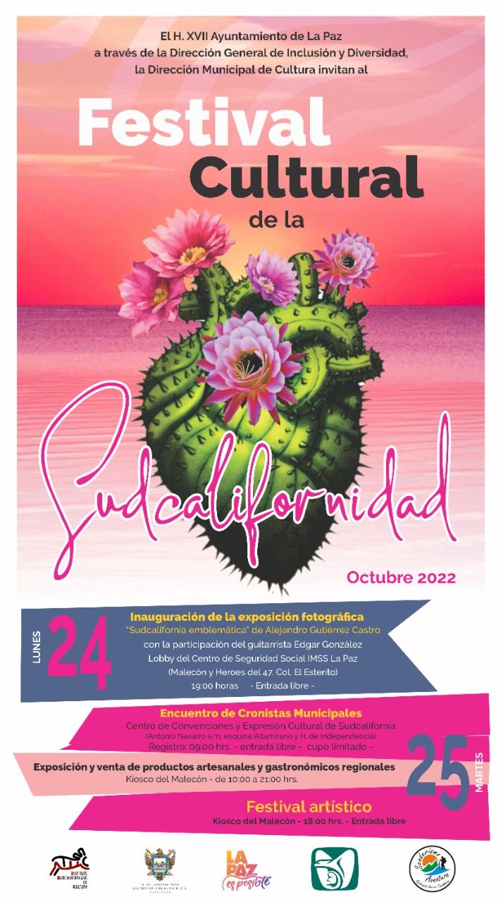 Invita Ayuntamiento de La Paz al “Festival por la Sudcalifornidad”