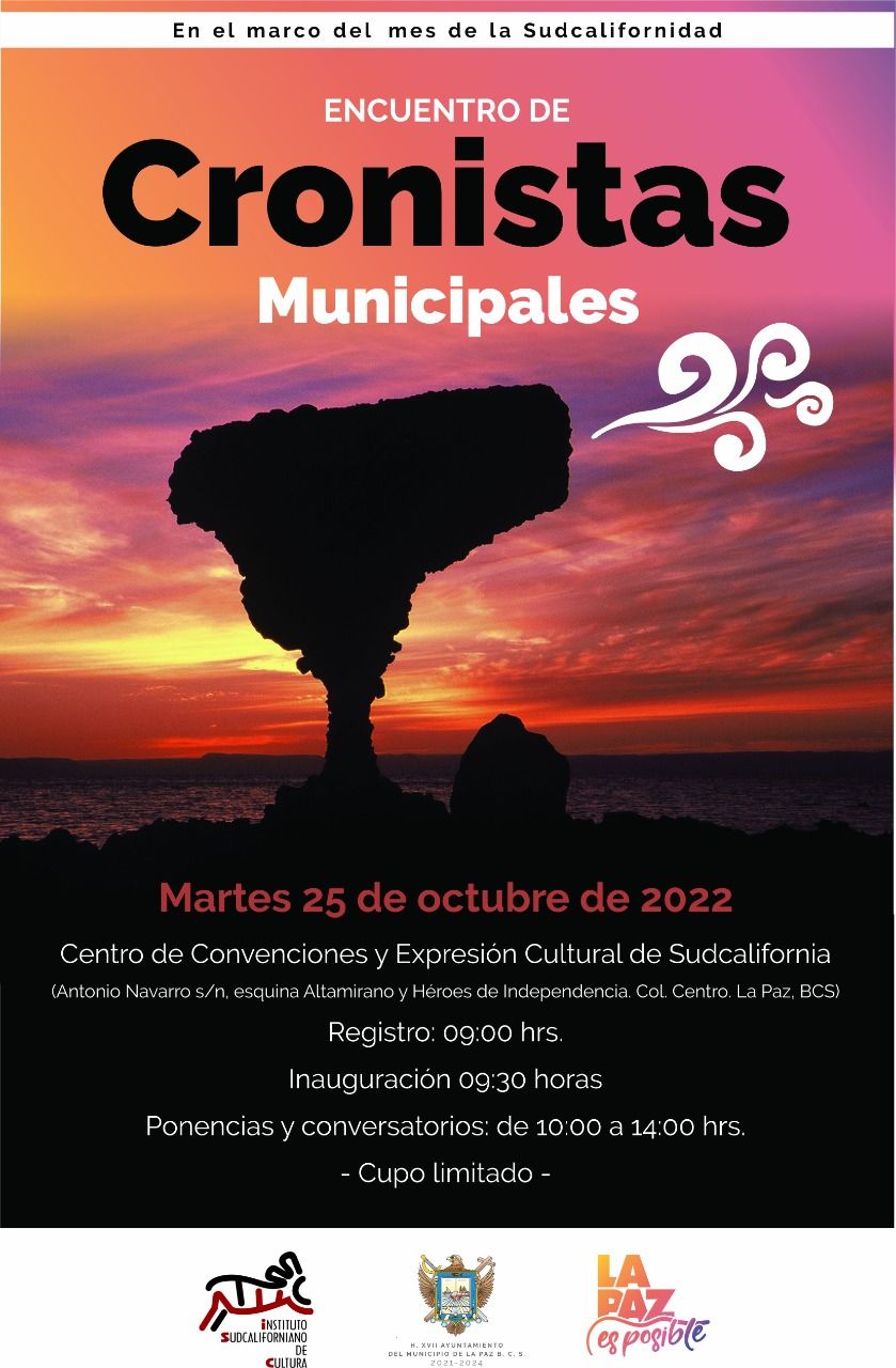 Realizarán Encuentro de Cronistas Municipales en La Paz