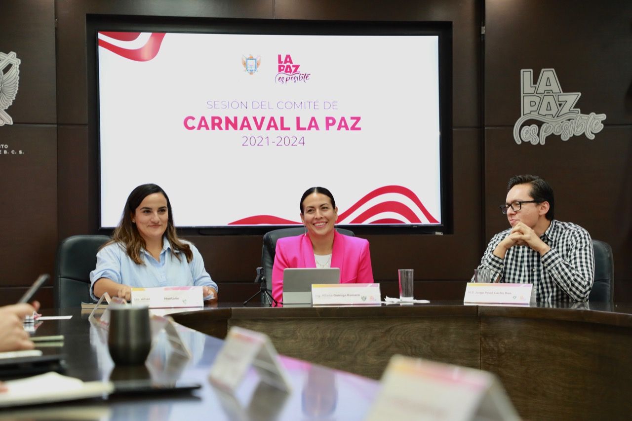Sesiona el Comité de Carnaval La Paz 2021-2023
