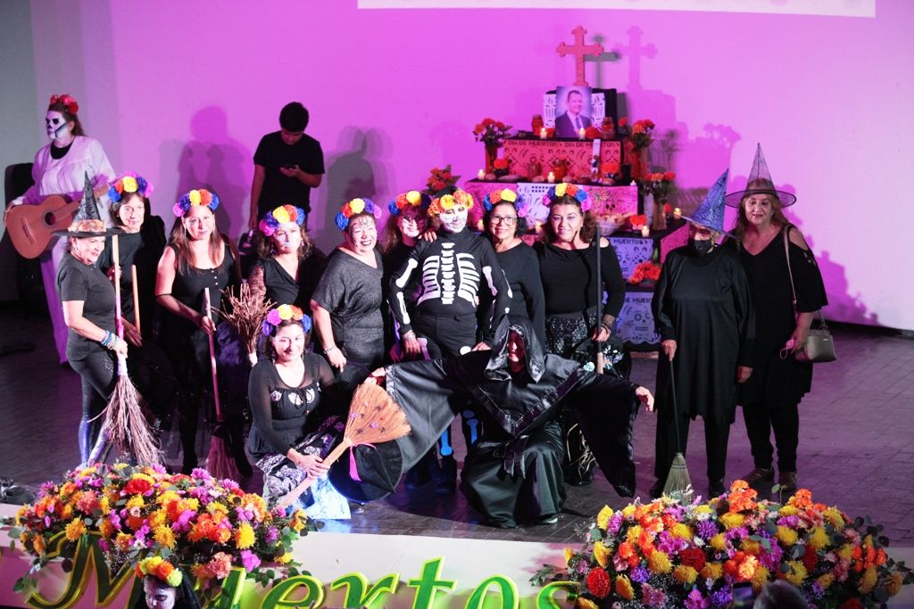 Realizan Festival Cultural de Día de Muertos en el Seguro Viejo