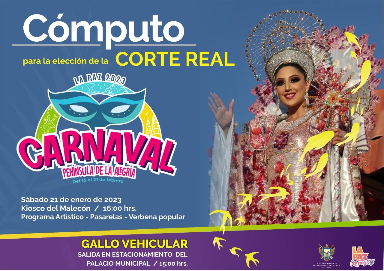 Invitan al cómputo de elección de la Corte Real del Carnaval La Paz