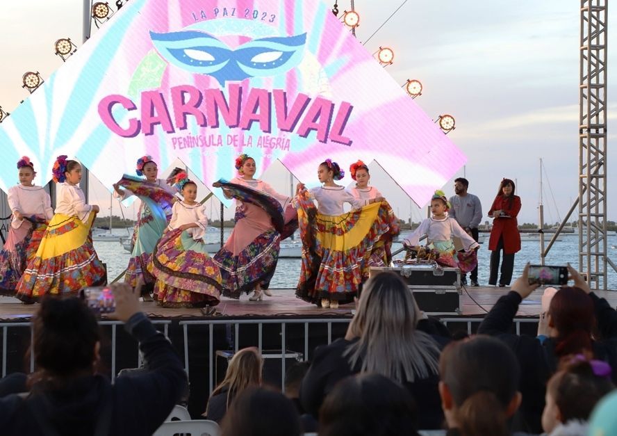 Participa DIF La Paz con templete infantil en el Carnaval La Paz 2023