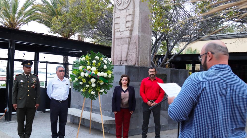 Conmemora Ayuntamiento de La Paz el Aniversario Luctuoso de Cuauhtémoc
