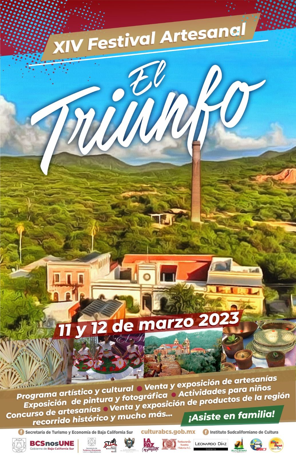 Invitan al XIV Festival Artesanal de El Triunfo