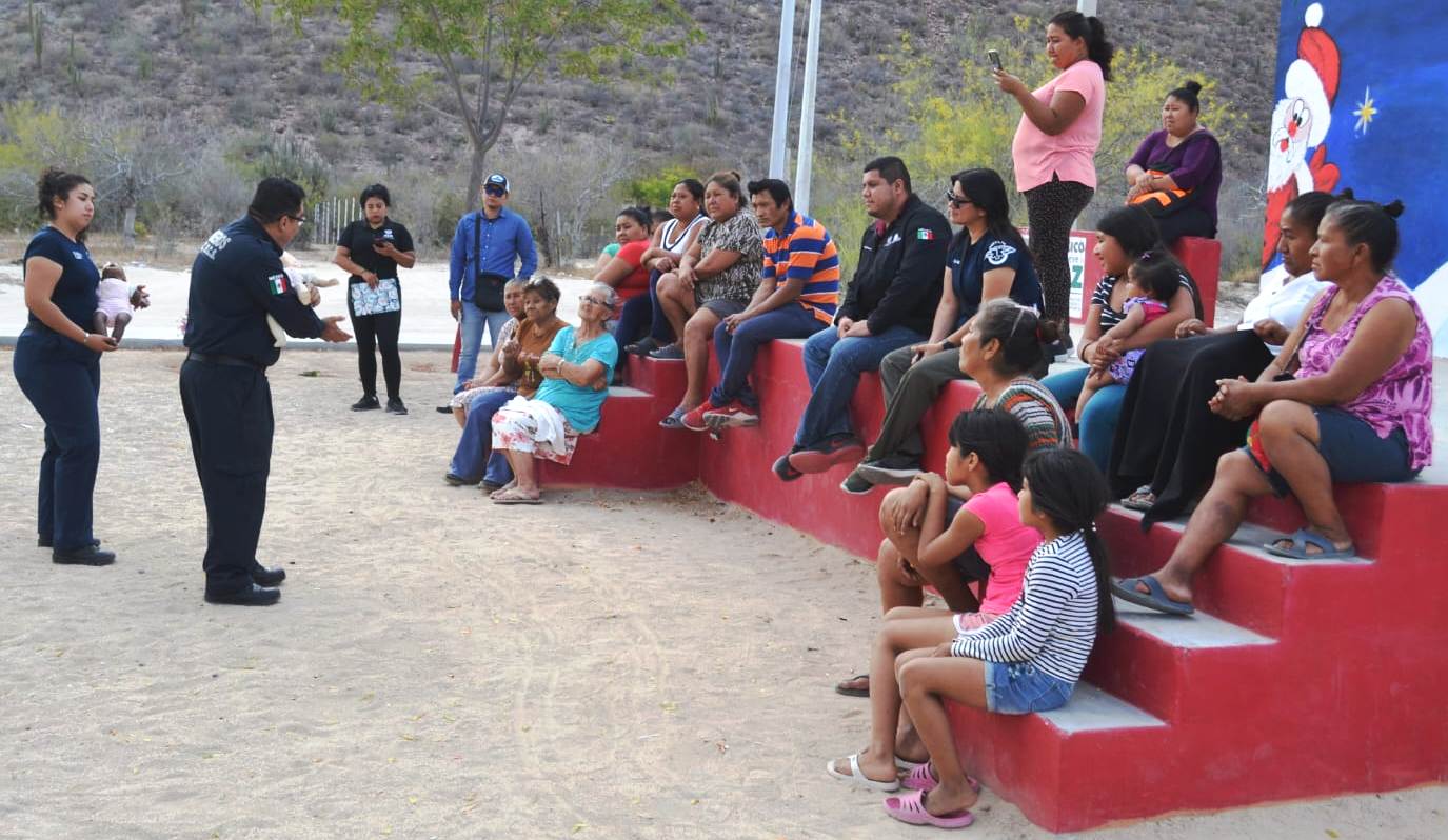 Imparte Protección Civil Capacitación de Primeros Auxilios en colonia Lagunitas