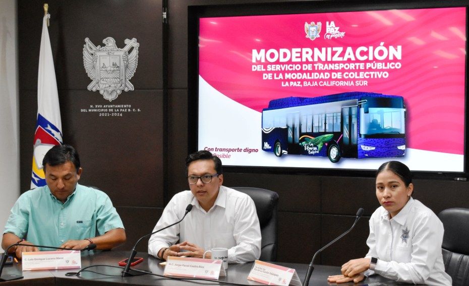 Avanzan en La Paz propuestas para la modernización del Transporte Público