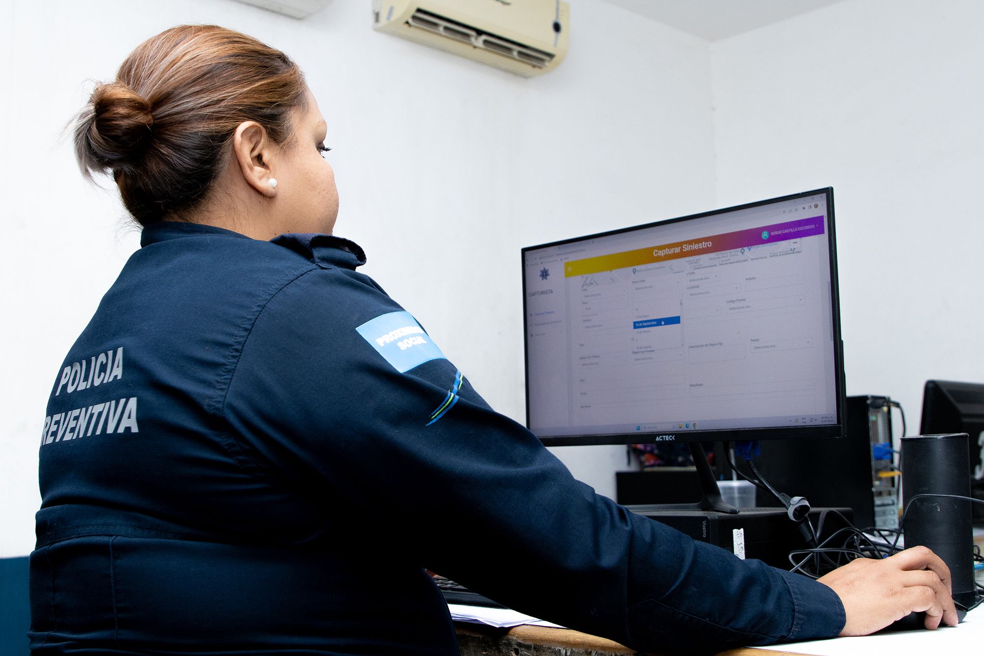 La DGSPPPTM registra los siniestros viales en la plataforma del Sistema para el registro de Incidentes Viales