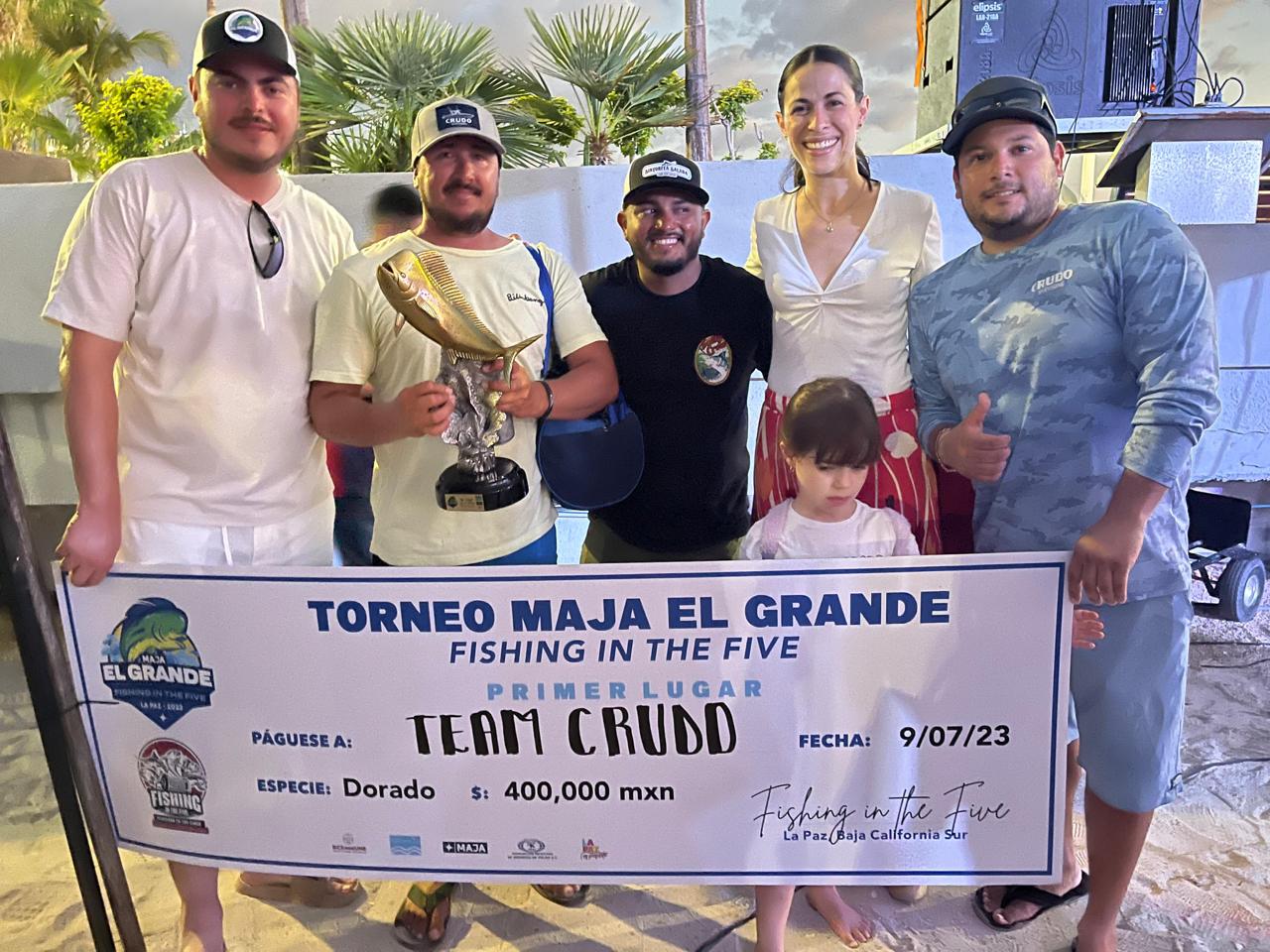 Un gran éxito la segunda edición del torneo “Maja El Grande, Fishing In The Five” en La Paz