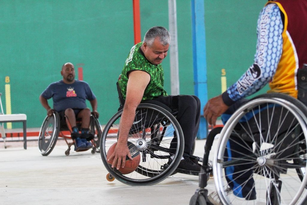 Invitan al partido amistoso de básquetbol en silla de ruedas