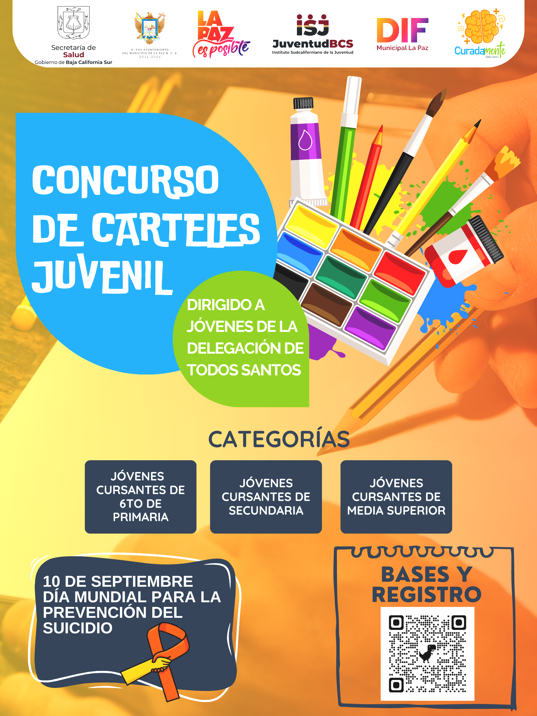Convocan al “Concurso Juvenil de Carteles” en La Paz