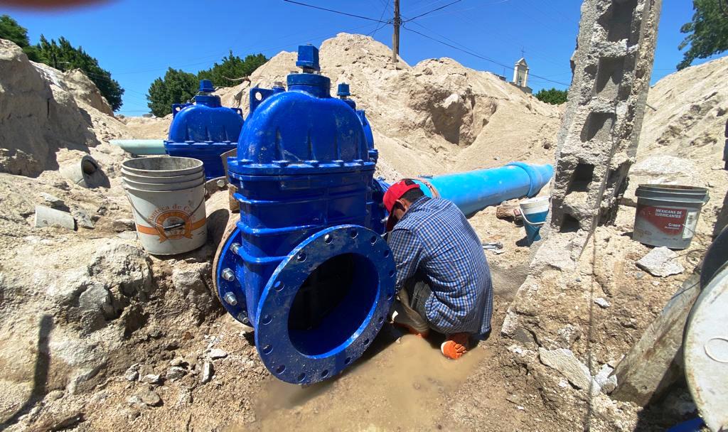 Debido a trabajos de pavimentación se presentan afectaciones en el servicio de agua de las colonias Guerrero y Rinconada Los Olivos
