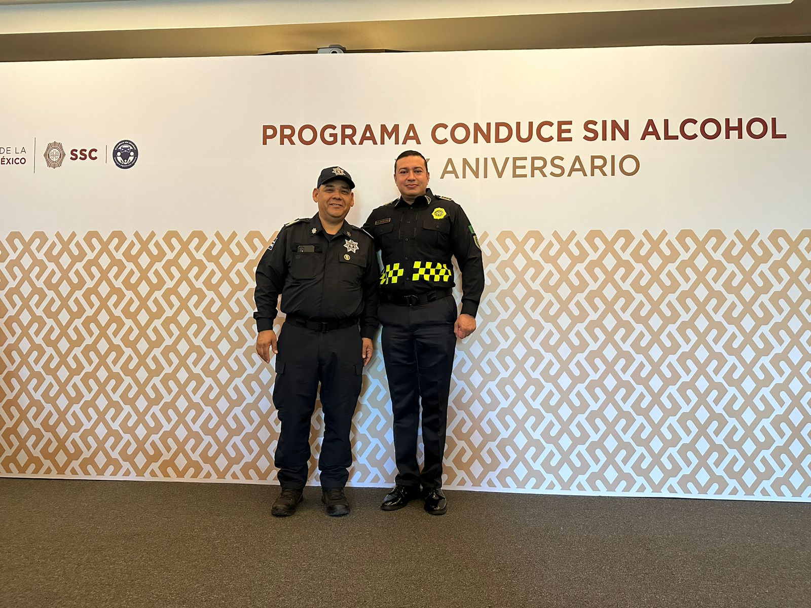 Acude Policía Municipal al Primer Foro Nacional de Autoridades Responsables de Controles de Alcoholimetría para Conductores, realizado en la Ciudad de México