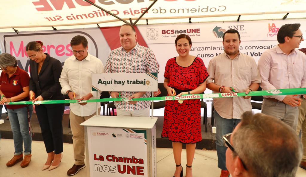 Inauguran módulo del empleo en oficinas del Ayuntamiento de La Paz