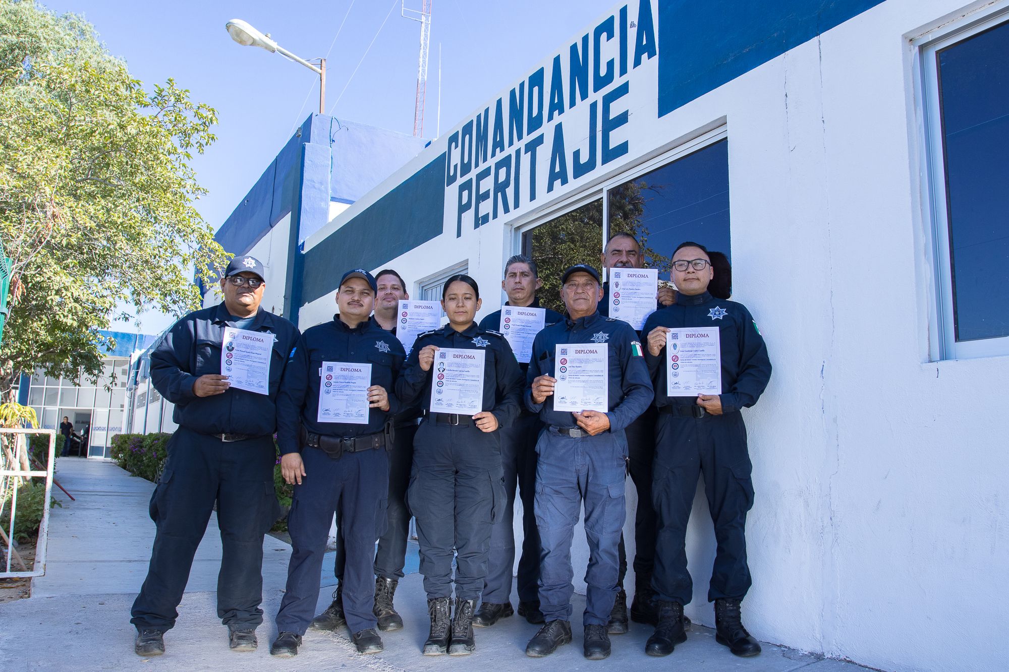 Policías Municipales de La Paz se especializan en Hechos de Tránsito Terrestre e Investigación Criminalística de colisión de vehículos