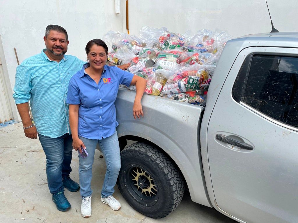 Envía DIF Municipal La Paz apoyos a la comunidad de San Evaristo