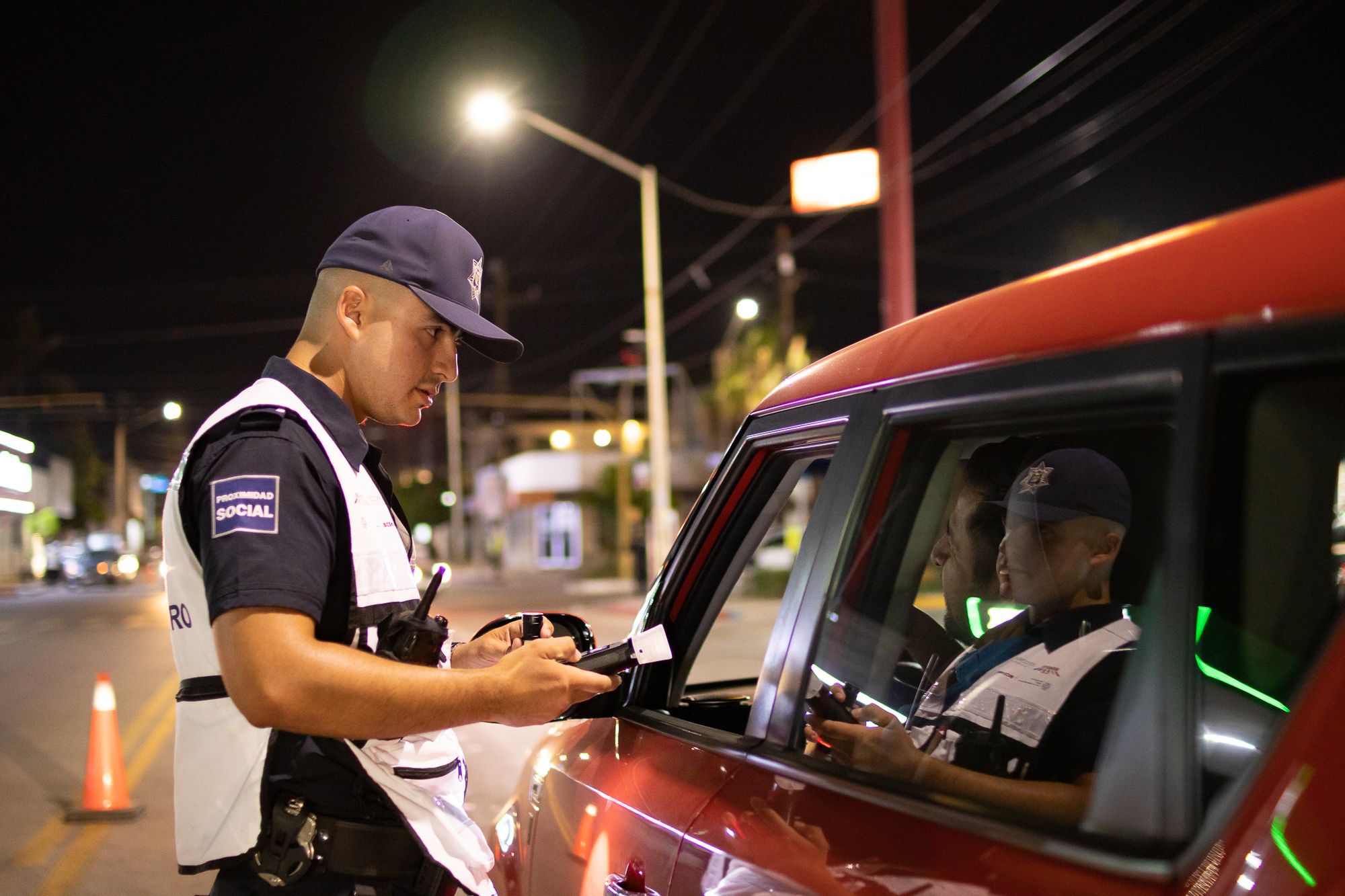 Aplica Policía Municipal 263 entrevistas durante operativo de alcoholimetría