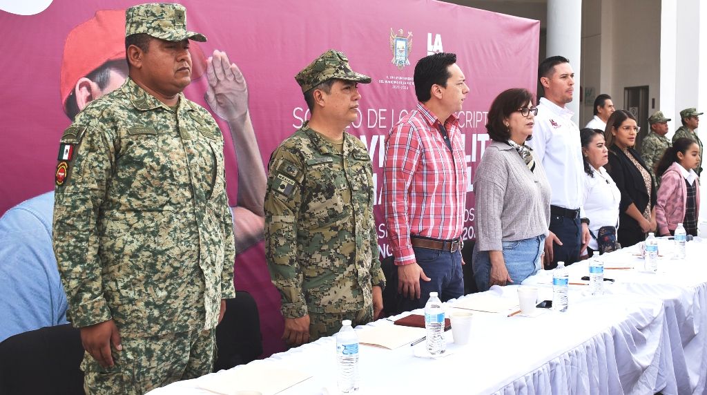 Participan 665 jóvenes en Sorteo del Servicio Militar Nacional en La Paz