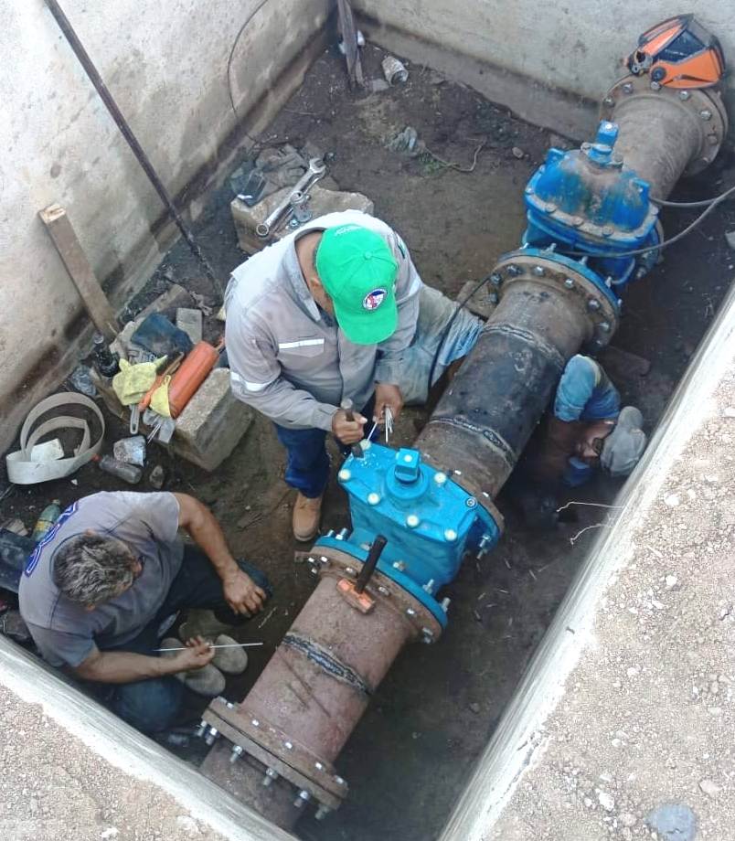 Restablece OOMSAPAS La Paz servicio de agua en colonias del Sur de la ciudad