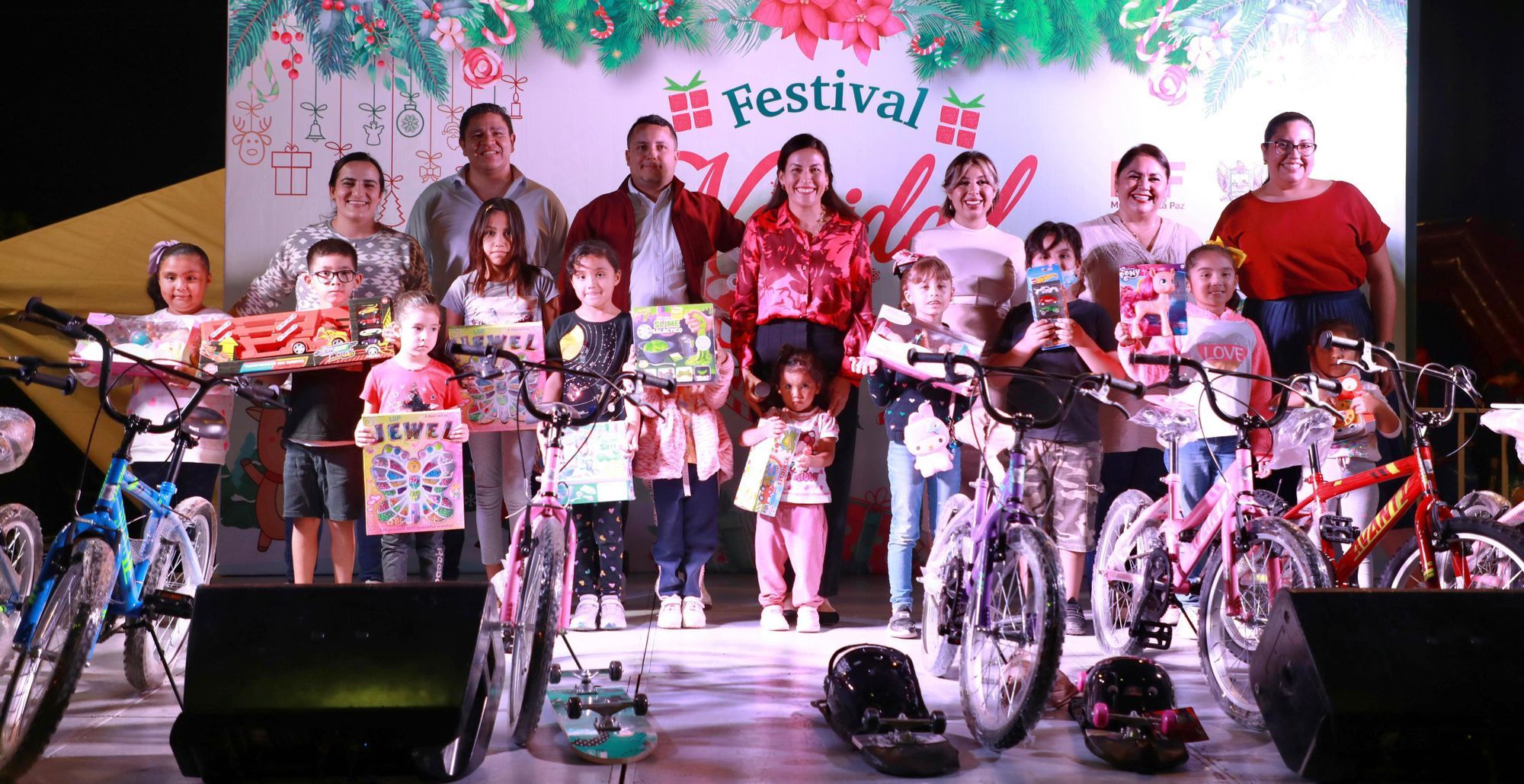 Inicia Ayuntamiento de La Paz festivales “Navidad en tu Colonia”