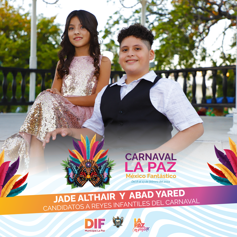 Se registran candidatos a Reyes Infantiles para Carnaval 2024 “México Fantástico”