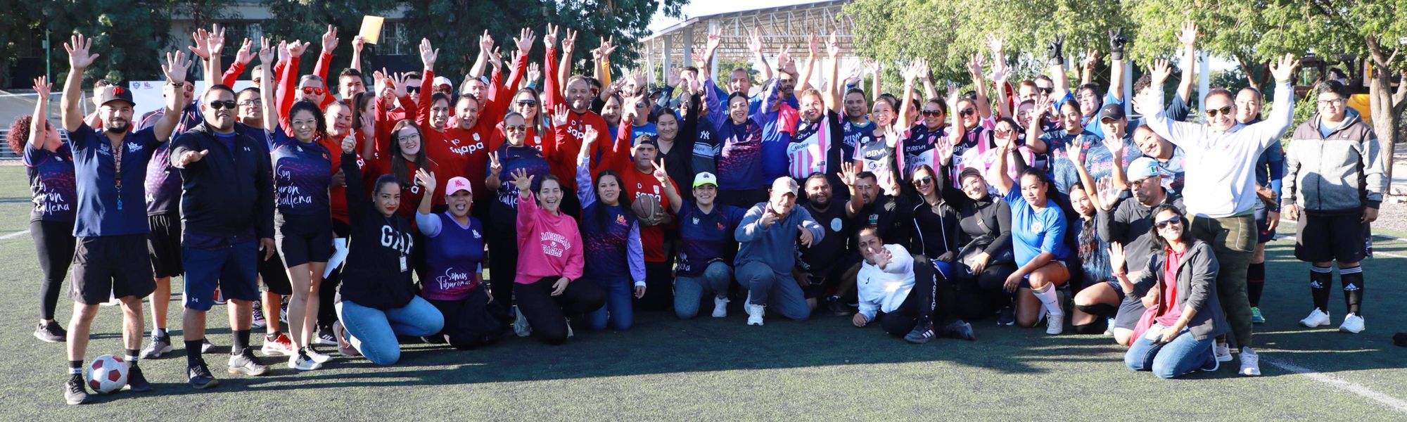 Participan trabajadores del Ayuntamiento de La Paz en el Torneo del Pavo 2023