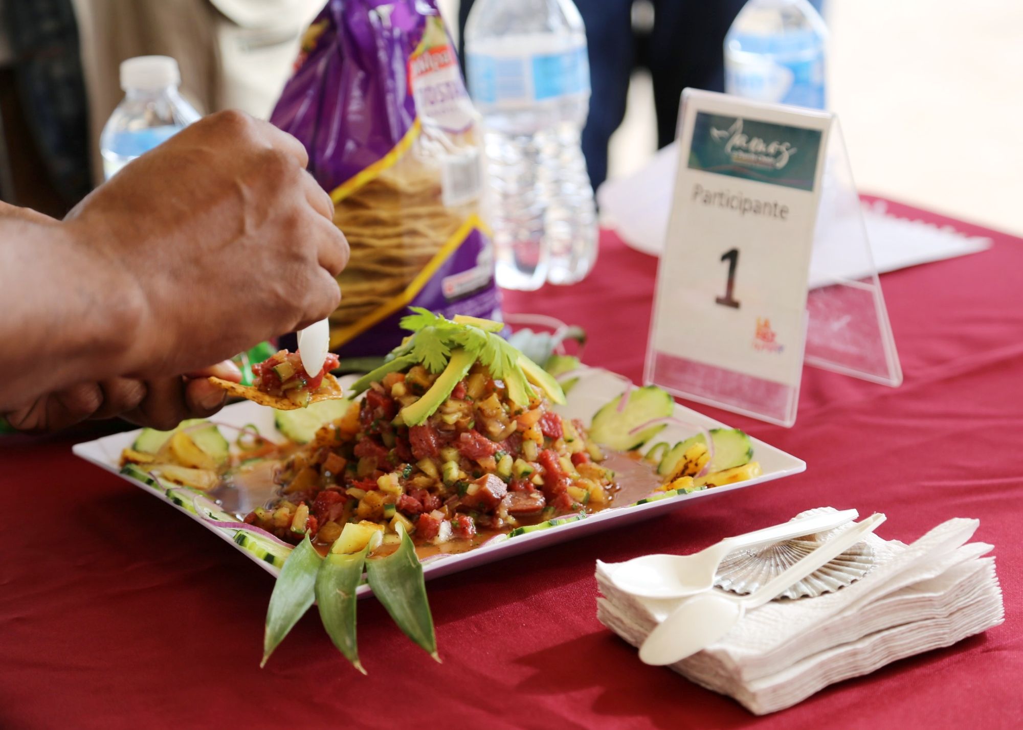 Celebran con éxito el segundo Concurso de Ceviche en Puerto Chale
