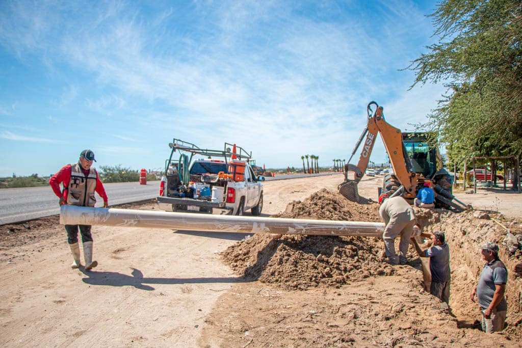 Ayuntamiento de La Paz destina 98.8 millones de pesos a infraestructura hídrica y equipamiento para trabajadores