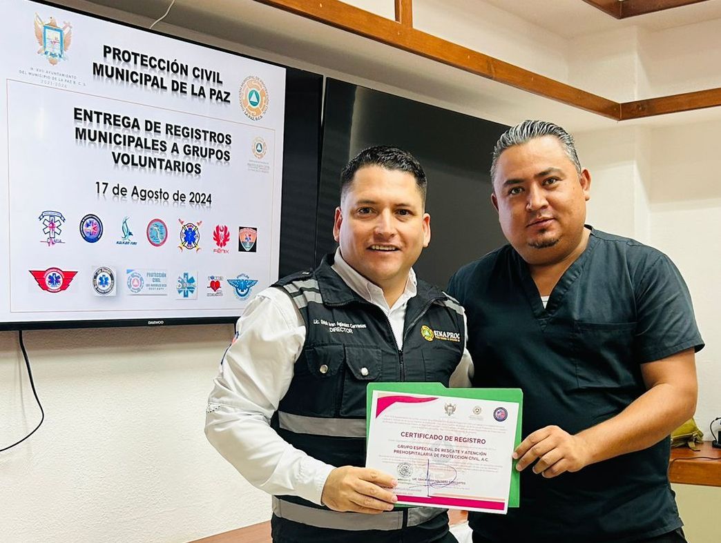 Entrega Protección Civil certificados de voluntariado a 16 agrupaciones en el Municipio