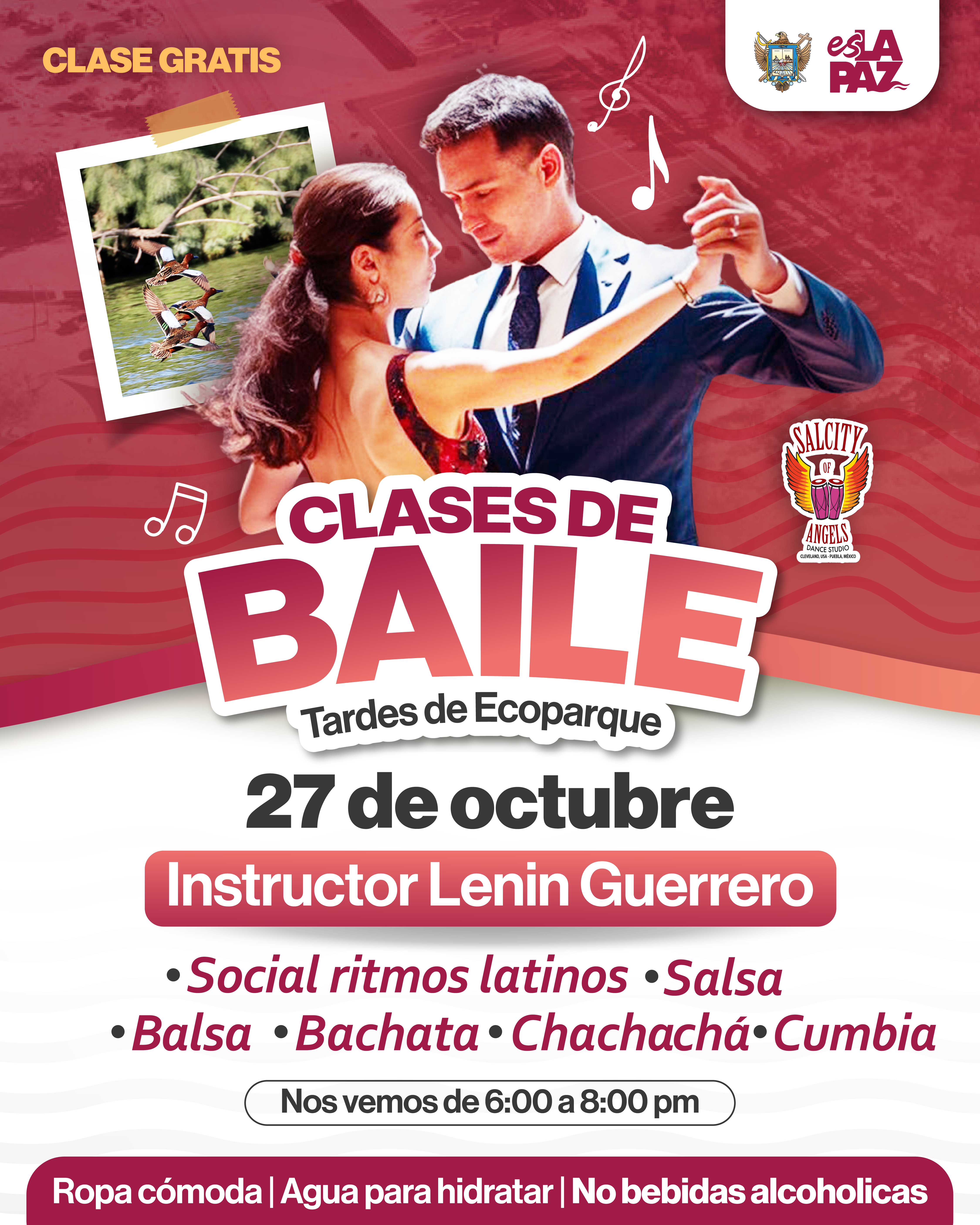 Arrancan las “Tardes de Eco Parque” con clases gratuitas de baile