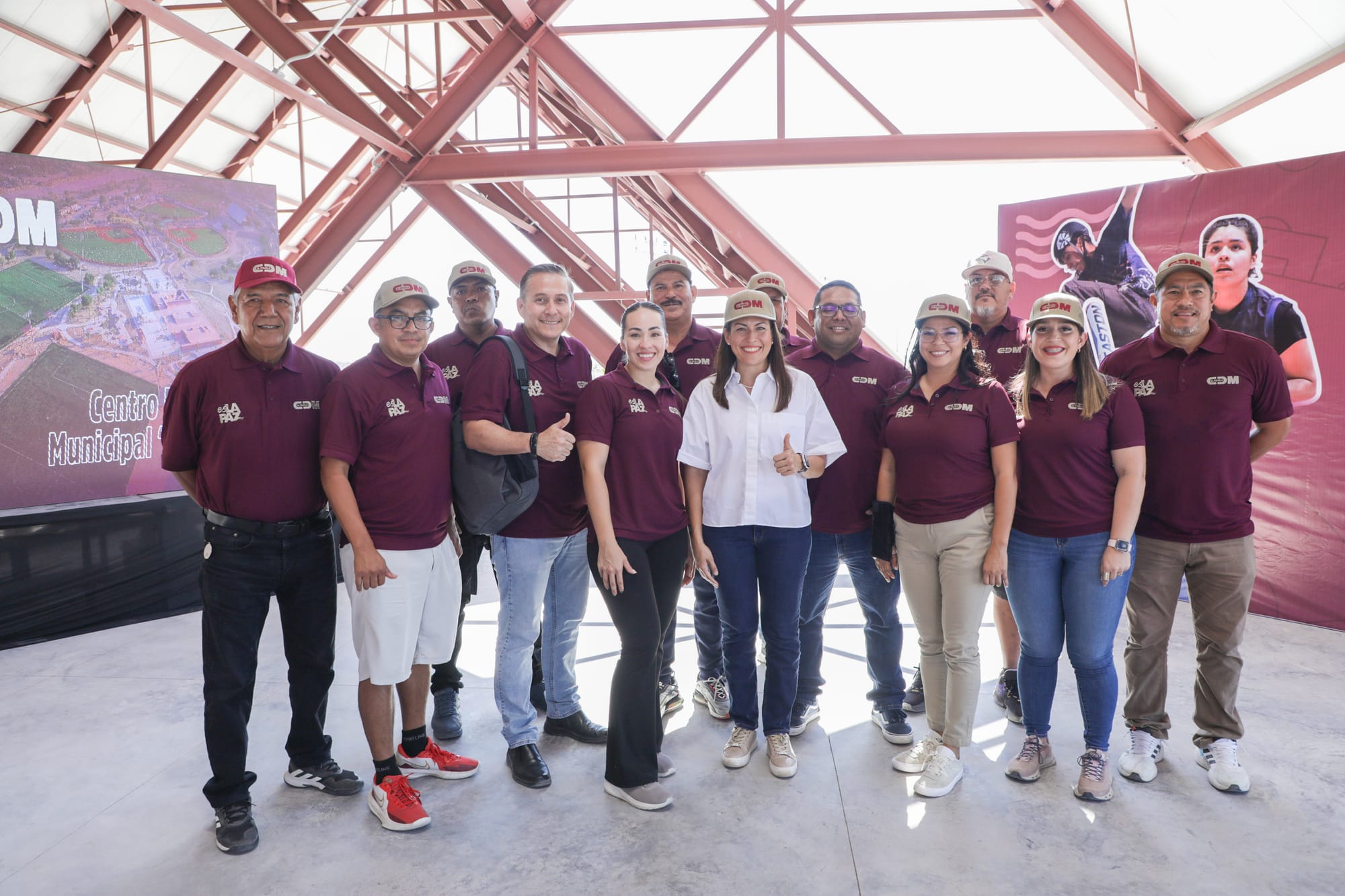 Milena Quiroga presenta las actividades deportivas que se realizarán en el CDM “El Piojillo”