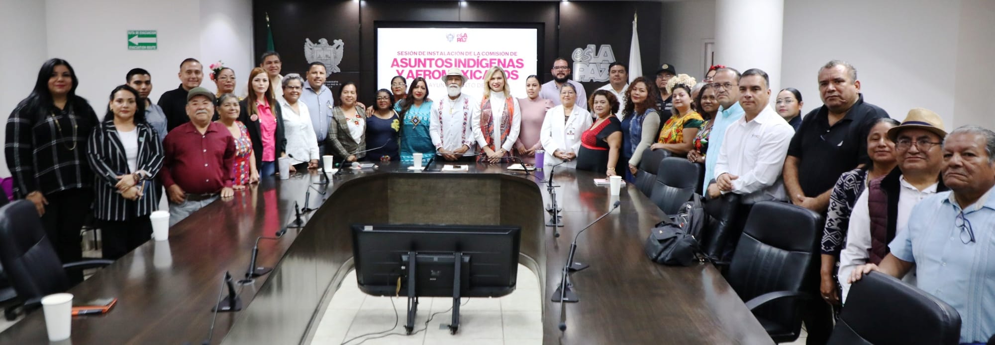 Instala Ayuntamiento de La Paz la Comisión de Asuntos Indígenas y Afromexicanos