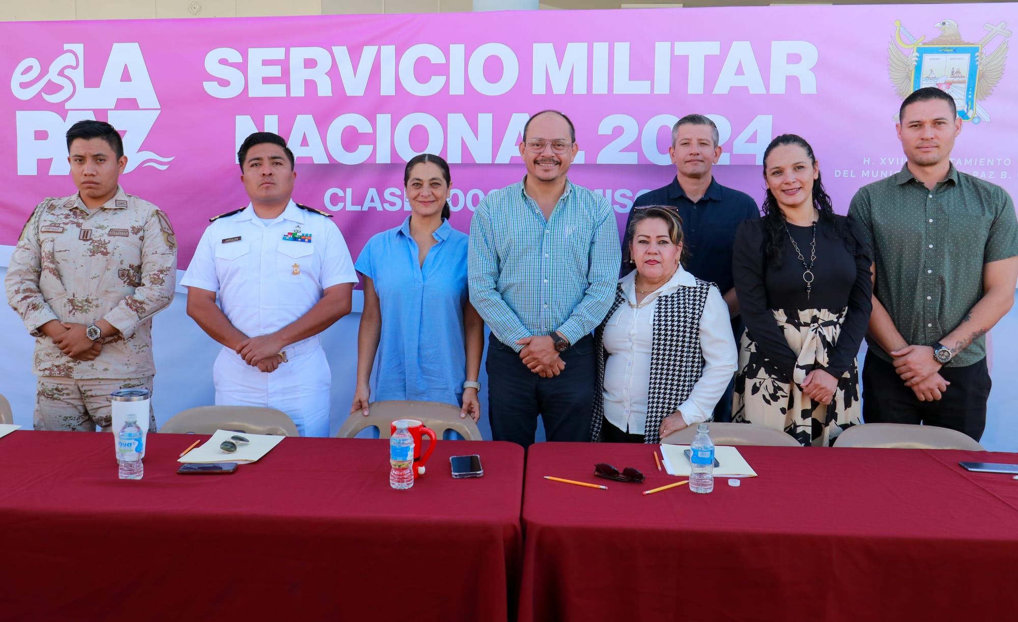 Realiza Ayuntamiento de La Paz sorteo del Servicio Militar Nacional