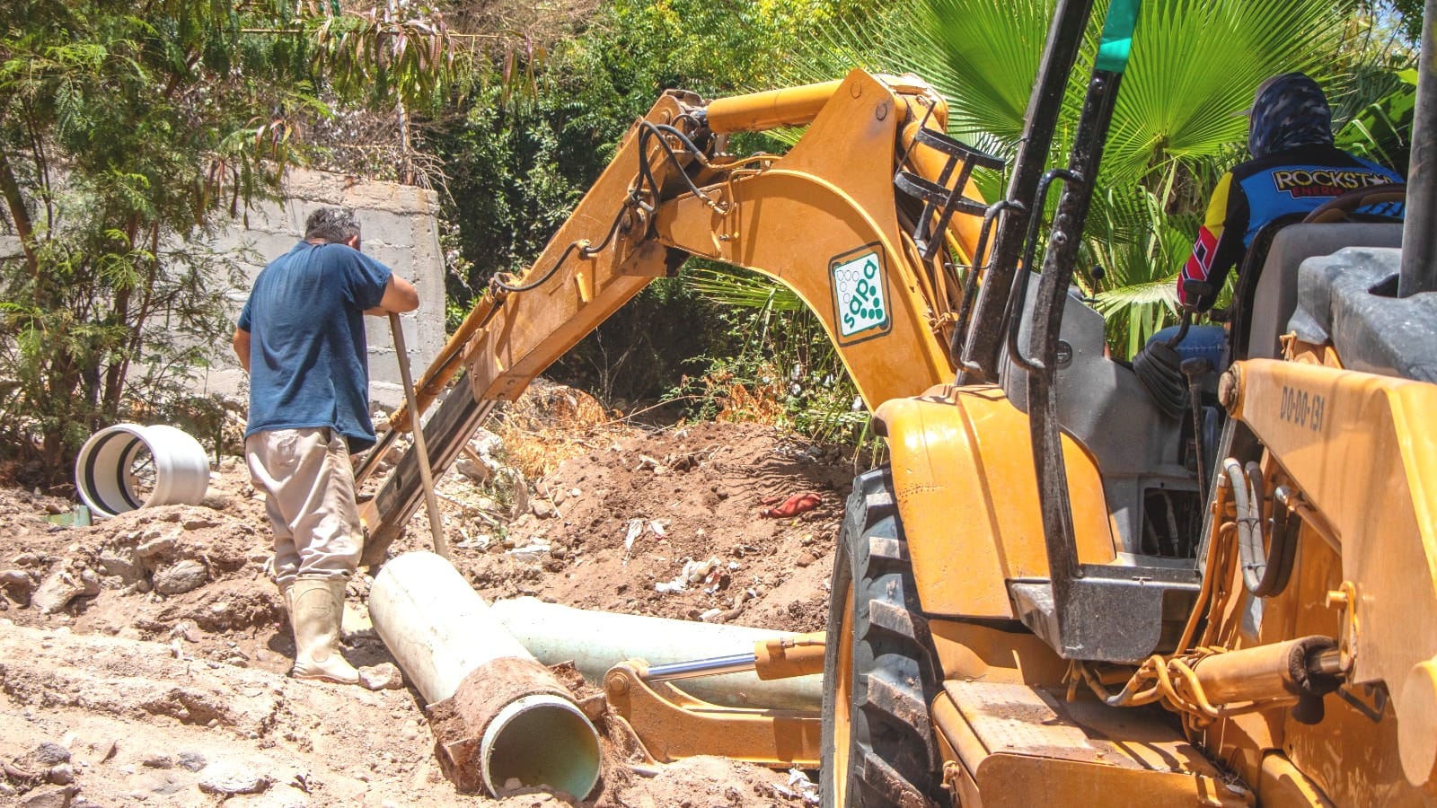 Atendidas 265 fugas por OOMSAPAS La Paz durante la semana pasada