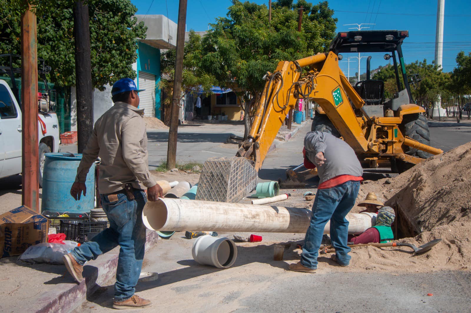 Se atendieron 247 fugas por el OOMSAPAS La Paz la semana pasada