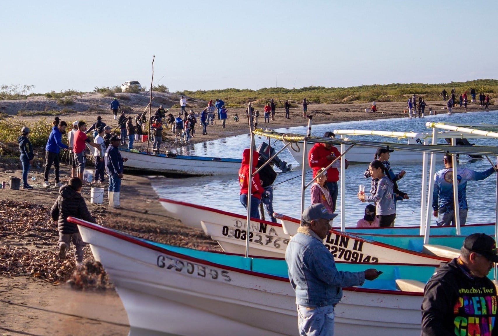 Más de 160 personas participaron en el Primer Torneo de Pesca de Orilla en Puerto Chale