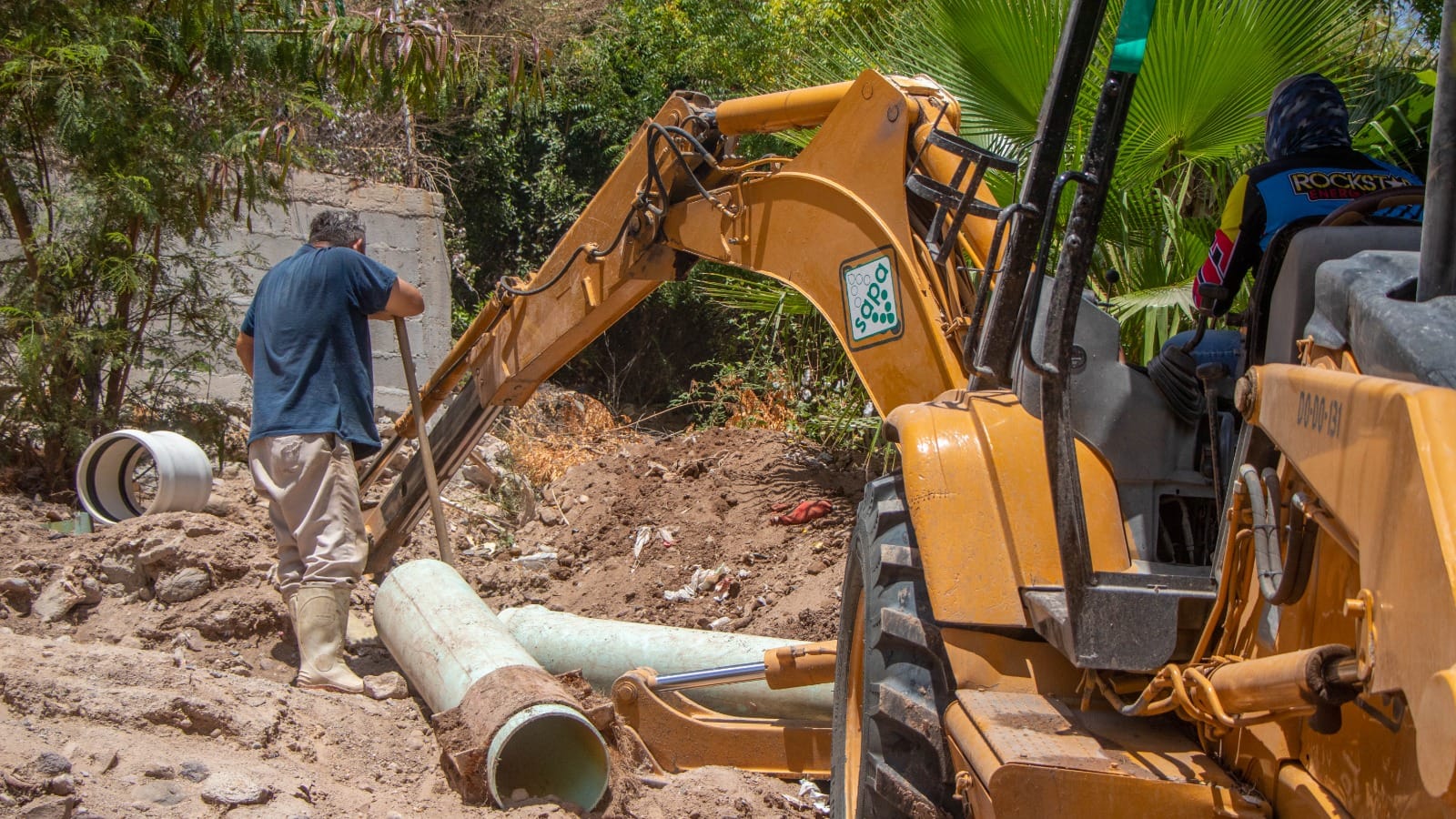 Se atendieron 254 fugas por el OOMSAPAS La Paz durante la semana pasada