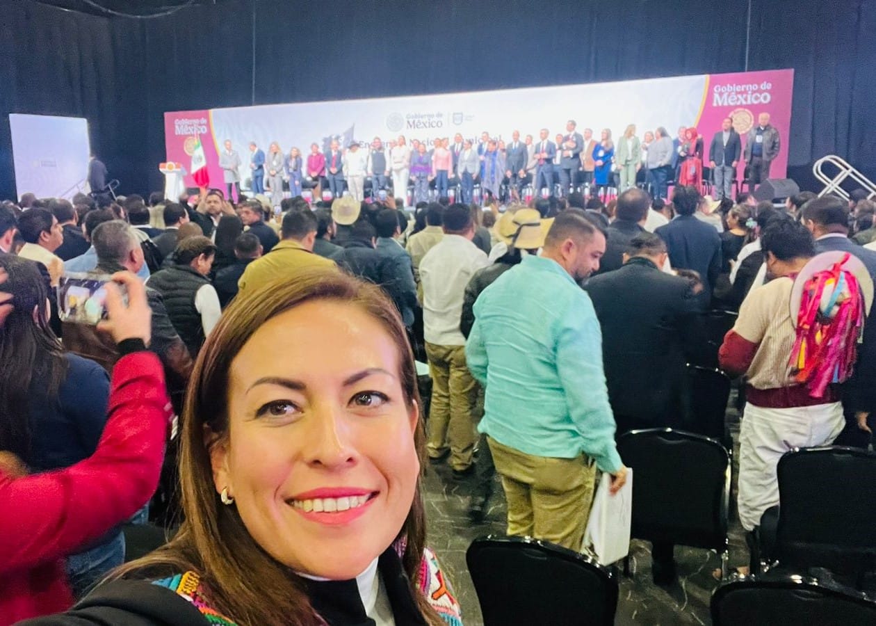 Milena Quiroga participó en el Encuentro Nacional Municipal encabezado por la Presidenta Claudia Sheinbaum Pardo