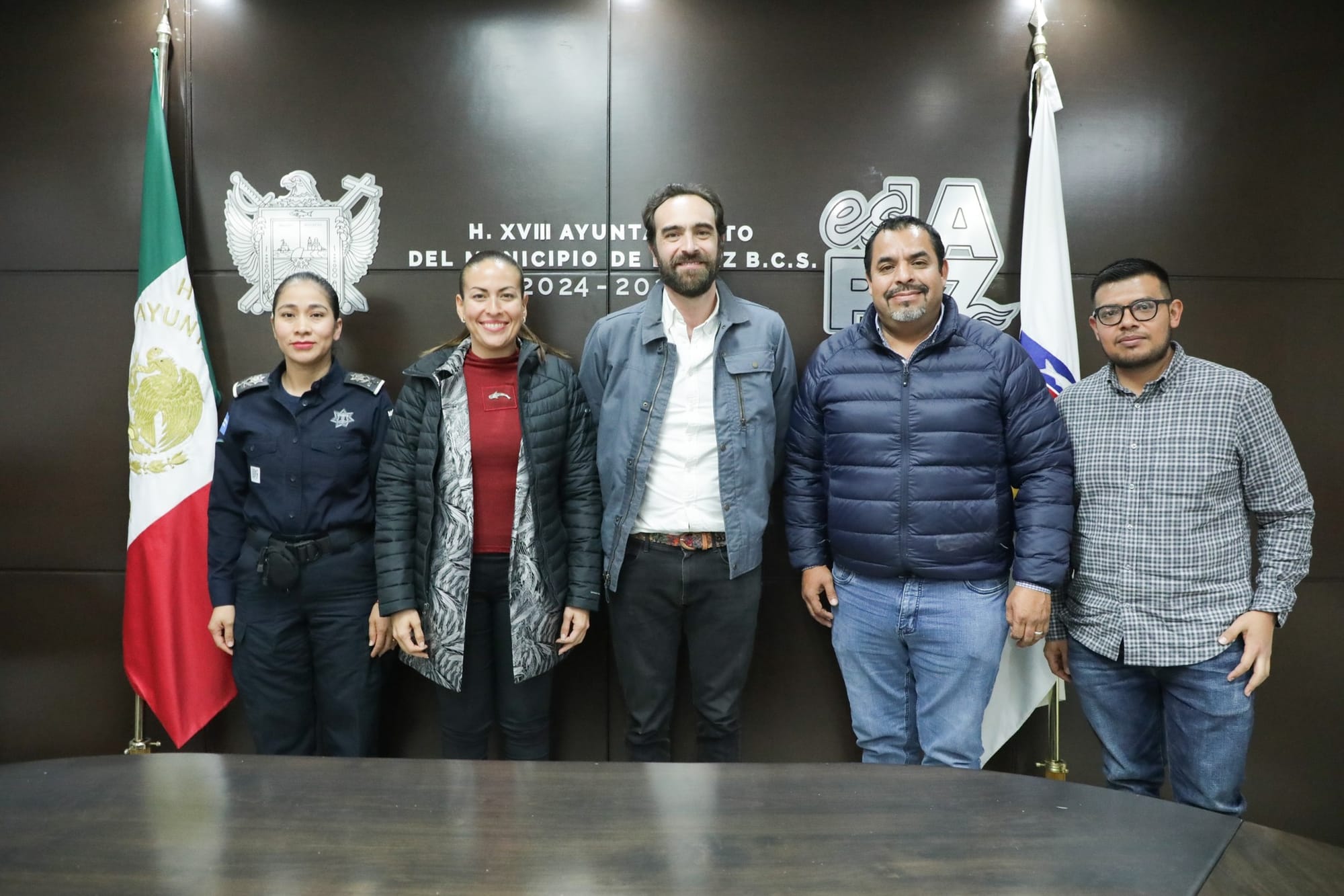 Milena Quiroga se reunió con Andrés Lajous para reforzar la movilidad de La Paz