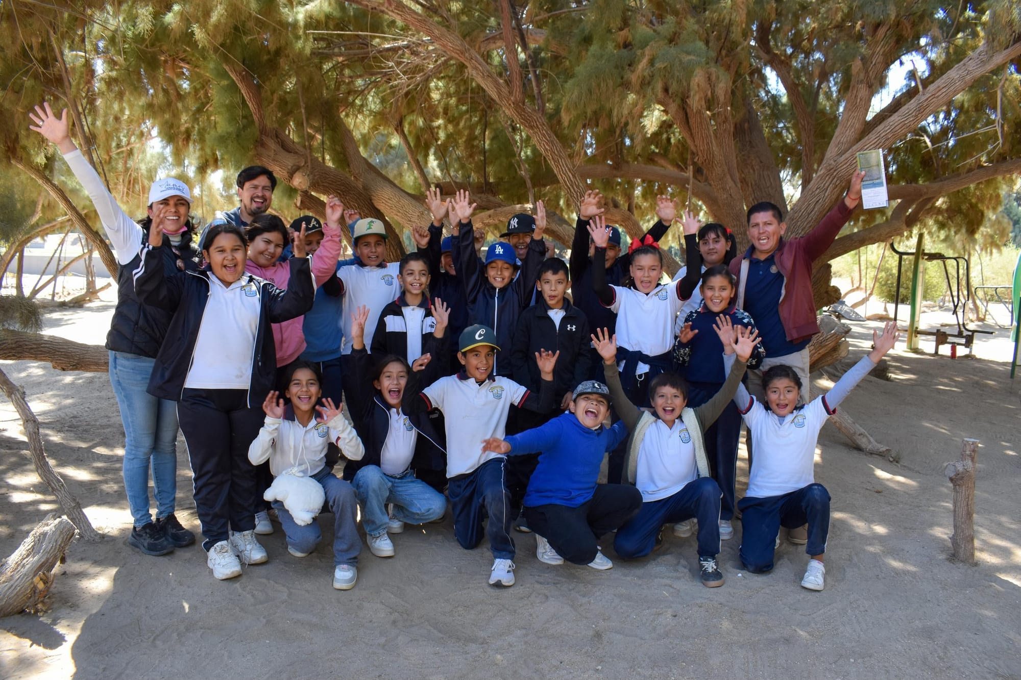 Ganadores del concurso infantil sobre tortugas marinas realizan visitas guiadas en La Paz