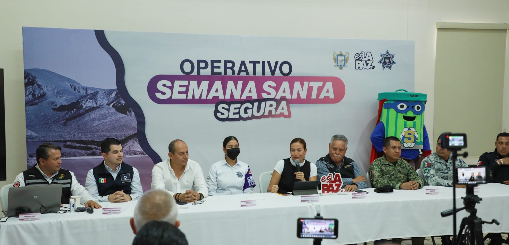 Más de 600 elementos participarán en Operativo Semana Santa Segura en La Paz