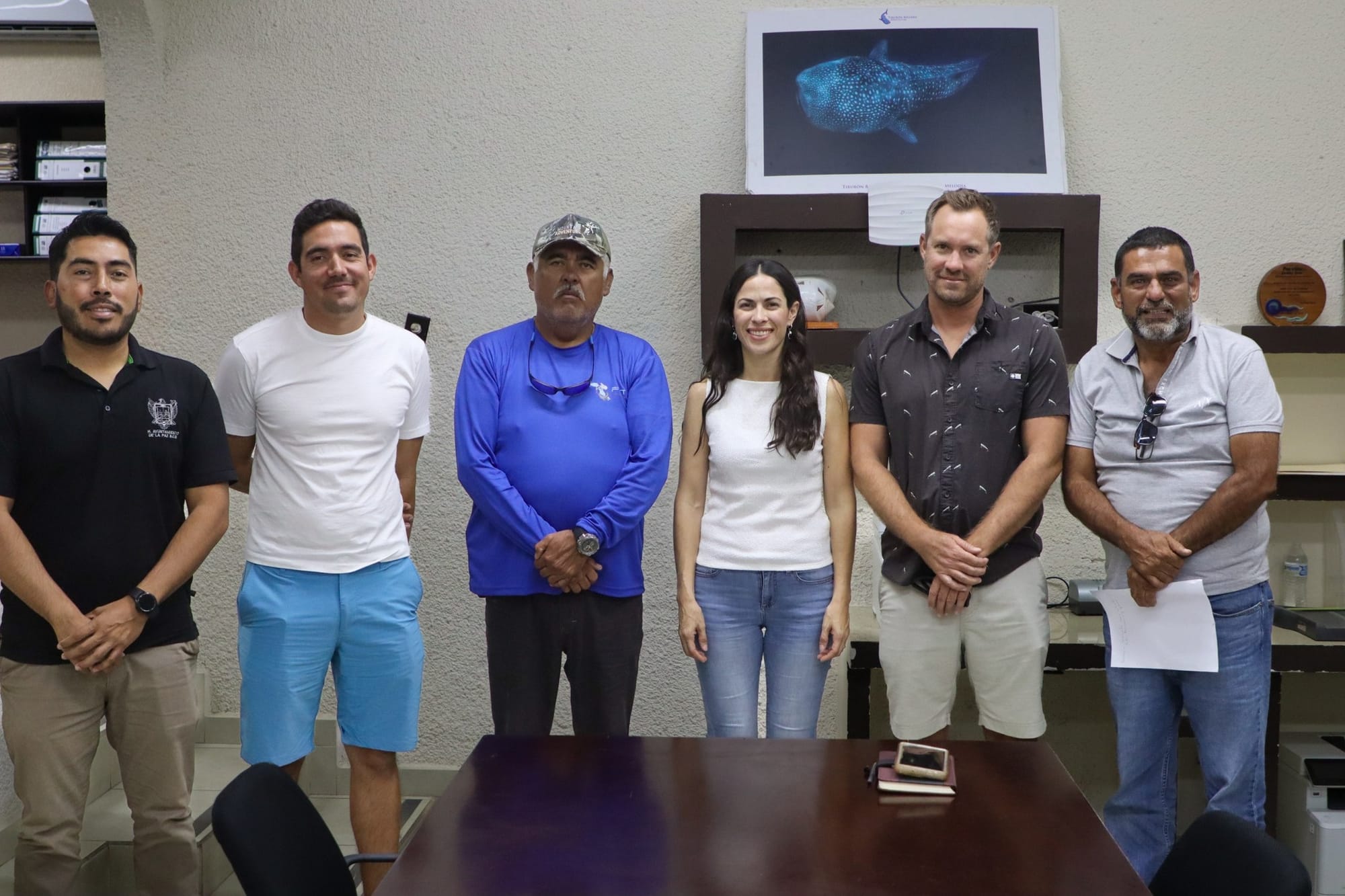 Turismo Municipal de La Paz se reúne con nuevo Comité del Tiburón Ballena