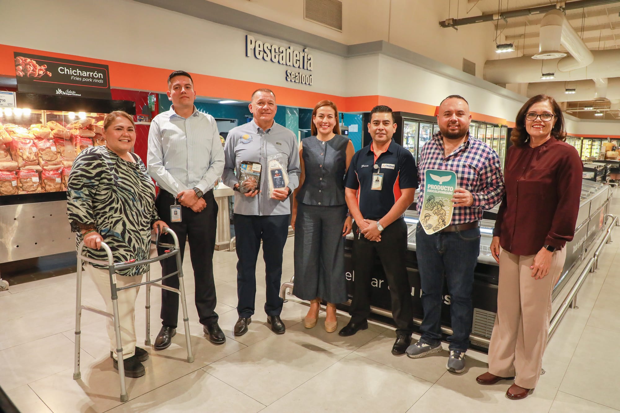 Milena Quiroga impulsa distribución de productos sudcalifornianos